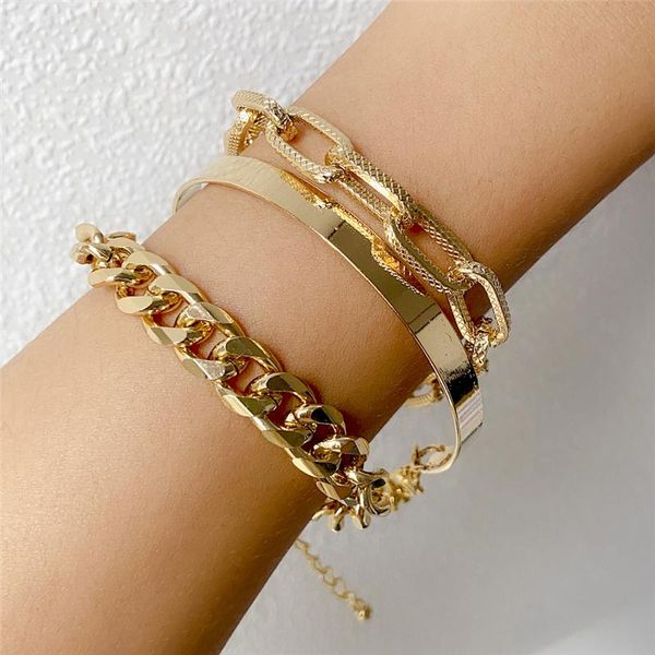 link, chain punk vintage metal cuban thick bracelet bangle lady charm set for women gothic golden hip hop party jewelry gift, Black
link, chain punk vintage metal cuban thick bracelet bangle lady charm set for women gothic golden hip hop party jewelry gift, Black