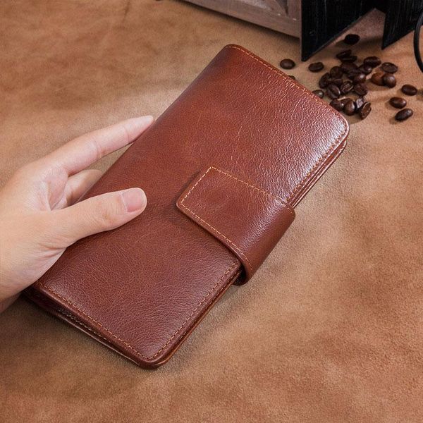 wallets luuufan men wallet genuine leather business foldable luxury cowhide id holders inserts coin purses, Red;black
wallets luuufan men wallet genuine leather business foldable luxury cowhide id holders inserts coin purses, Red;black
