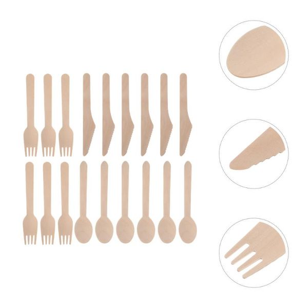 sets of 18pcs wood cutlery forks spoons knives kit portable wooden utensils dinnerware
sets of 18pcs wood cutlery forks spoons knives kit portable wooden utensils dinnerware