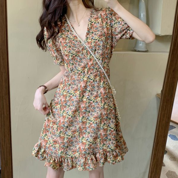 dress korean spring mujer boho party girl dressed up in vintage chiffon short sleeve women's dresses femme robe, Black;gray
dress korean spring mujer boho party girl dressed up in vintage chiffon short sleeve women's dresses femme robe, Black;gray