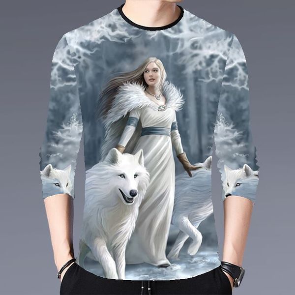 tee 2021 new trendy fall/winter couple men's clothes long-sleeved fashion casual t-shirts, White;black
tee 2021 new trendy fall/winter couple men's clothes long-sleeved fashion casual t-shirts, White;black