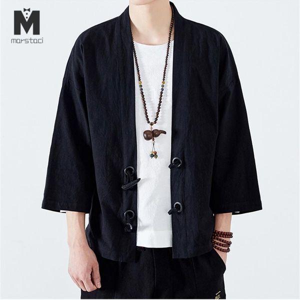 men's jackets marstaci mens cotton linen shirts japan kimono horn buckle male chinese traditional costume open stitch korean shirt 2021, Black;brown
men's jackets marstaci mens cotton linen shirts japan kimono horn buckle male chinese traditional costume open stitch korean shirt 2021, Black;brown