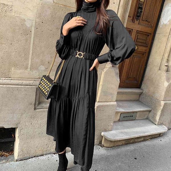 bubble design mid-calf dresses with elegant belt feminine dress spring 2021 high plied brilliance, Black;gray
bubble design mid-calf dresses with elegant belt feminine dress spring 2021 high plied brilliance, Black;gray