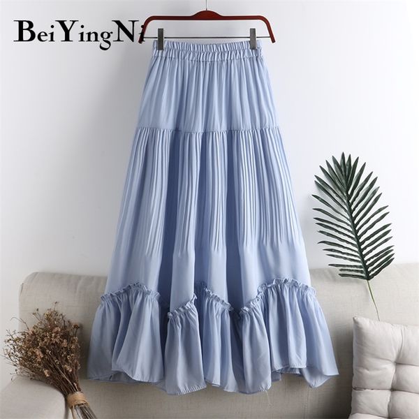 beiyingni korean irregular pleated skirt women fashion kawaii elegant elastic high waist skirts female preppy casual faldas 210319, Black
beiyingni korean irregular pleated skirt women fashion kawaii elegant elastic high waist skirts female preppy casual faldas 210319, Black