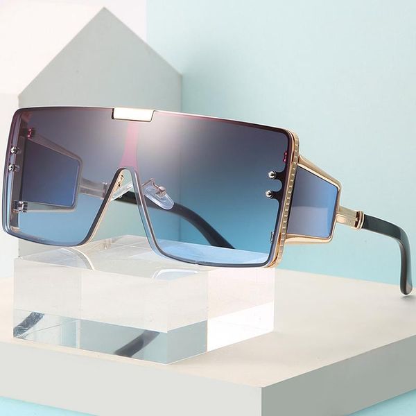 sunglasses oversized ladies and men brand design flat retro big frame luxury square uv400, White;black
sunglasses oversized ladies and men brand design flat retro big frame luxury square uv400, White;black