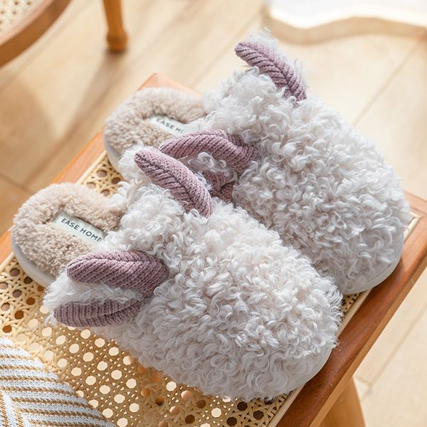 men women slippers winter warm solid flip flop shoes cartoon cute couple home fashion non-slip flat indoor casual house slides, Black
men women slippers winter warm solid flip flop shoes cartoon cute couple home fashion non-slip flat indoor casual house slides, Black