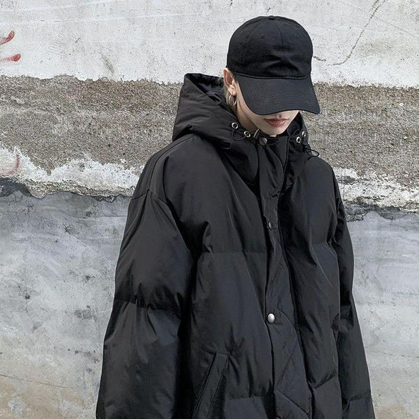 men's down & parkas winter coat couple jacket korean solid black personality stand-up collar hooded preppy style loose casual trend
men's down & parkas winter coat couple jacket korean solid black personality stand-up collar hooded preppy style loose casual trend