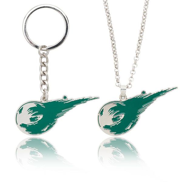 pendant necklaces final fantasy 7 meteor key chain pendants game trinket jewelry keyrings women men chains accessories llavero, Silver
pendant necklaces final fantasy 7 meteor key chain pendants game trinket jewelry keyrings women men chains accessories llavero, Silver
