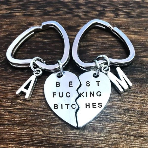 keychains 1 pcs friends keychain letter broken heart shape initial key rings women jewelry for girl friend(need buy two get pair), Silver
keychains 1 pcs friends keychain letter broken heart shape initial key rings women jewelry for girl friend(need buy two get pair), Silver