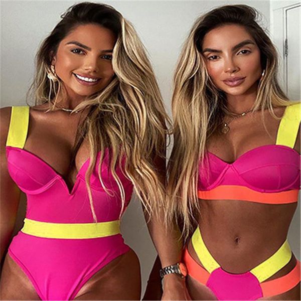 women bikini set splicing push up swimwear female brazilian swimming swimsuits summer beachwear biquini thong women's, White;black
women bikini set splicing push up swimwear female brazilian swimming swimsuits summer beachwear biquini thong women's, White;black