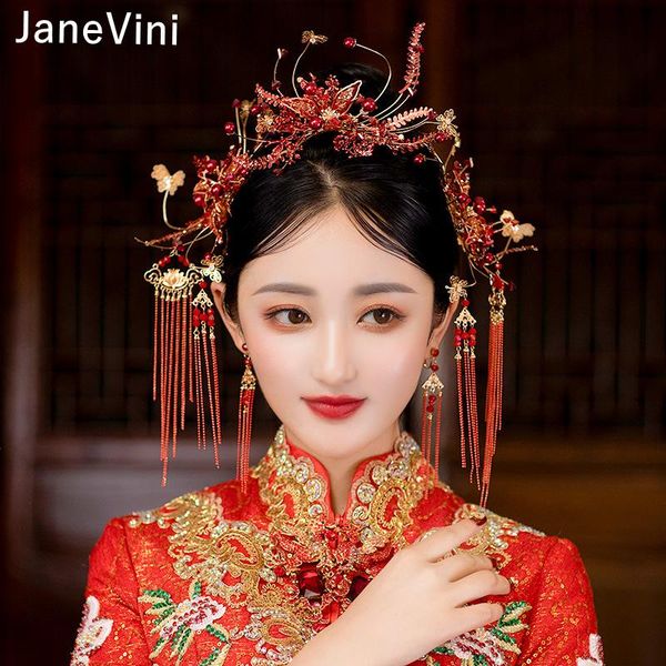 hair clips & barrettes janevini traditional chinese style hairpins red combs ancient bridal headpiece pin beaded wedding jewelry accessories, Golden;silver
hair clips & barrettes janevini traditional chinese style hairpins red combs ancient bridal headpiece pin beaded wedding jewelry accessories, Golden;silver