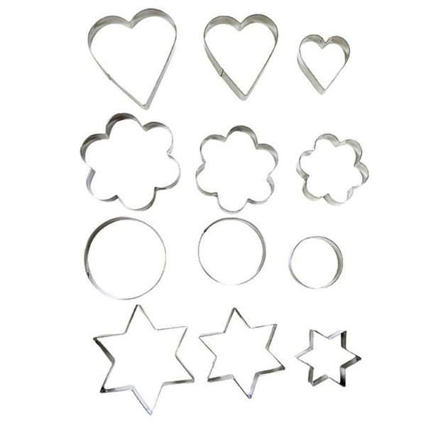 12pcs/set stainless steel cookie biscuit diy mold star heart round flower shape cutter baking mould tools moulds
12pcs/set stainless steel cookie biscuit diy mold star heart round flower shape cutter baking mould tools moulds