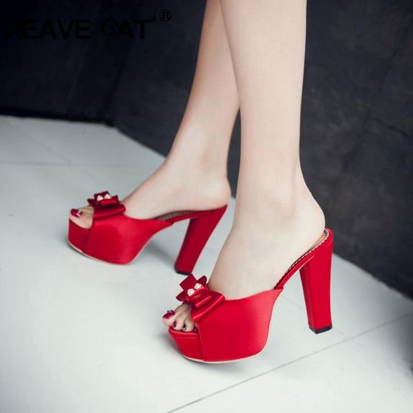 slippers reave cat woman party prom cute high heels bowtie platform block heel peep toe crystal mules lady shoes female date, Black
slippers reave cat woman party prom cute high heels bowtie platform block heel peep toe crystal mules lady shoes female date, Black