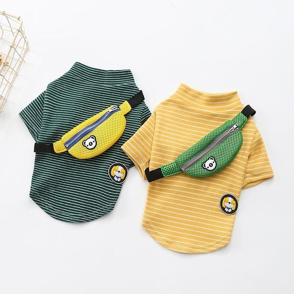 dog apparel cartoon animal pet clothes backpack striped t-shirt for dogs green cute pullover autumn small teddy boy girl ropa para perro
dog apparel cartoon animal pet clothes backpack striped t-shirt for dogs green cute pullover autumn small teddy boy girl ropa para perro