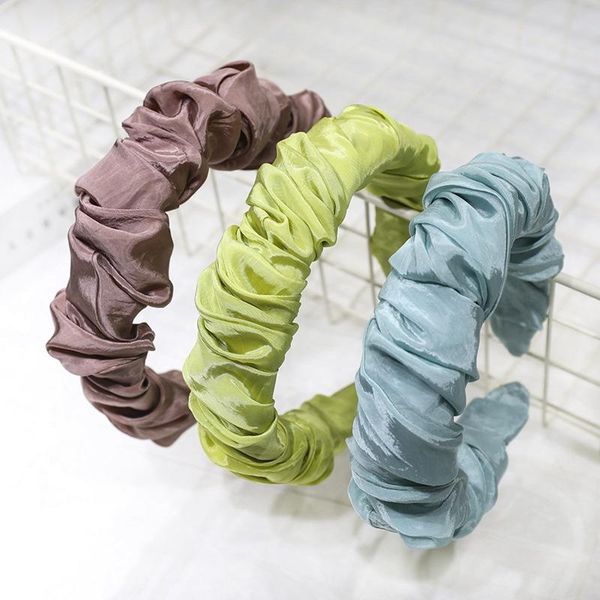 hair accessories high quatity bezel headband for female women solid wide thick hoop hairband pleated fabric headwear
hair accessories high quatity bezel headband for female women solid wide thick hoop hairband pleated fabric headwear