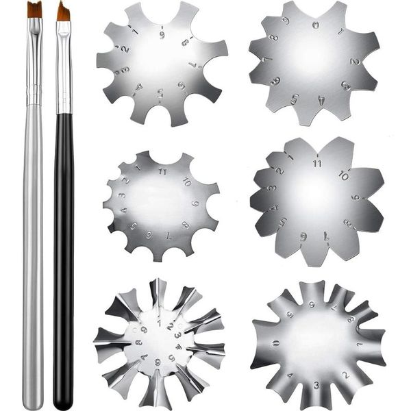 nail art kits p8dd 6 pieces french style stainless steel manicure edge trimmer line cutter templates module tools with 2 t
nail art kits p8dd 6 pieces french style stainless steel manicure edge trimmer line cutter templates module tools with 2 t