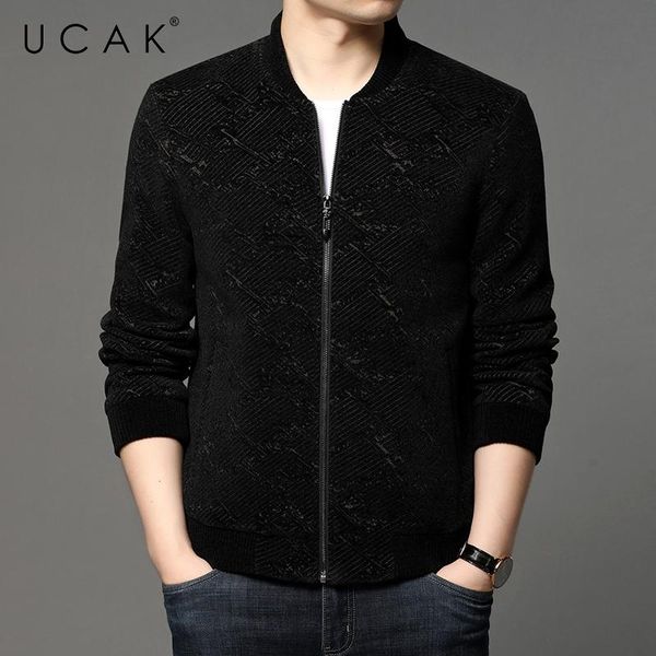 men's jackets ucak brand solid color men clothing arrival casual autumn coats fashion streetwear chaquetas hombre jacket u8182, Black;brown
men's jackets ucak brand solid color men clothing arrival casual autumn coats fashion streetwear chaquetas hombre jacket u8182, Black;brown