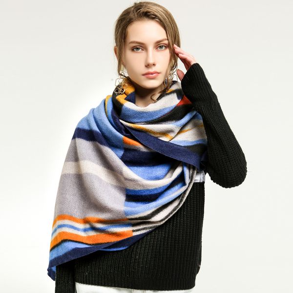 cashmere-like winter large thick checks scarf 2022 autumn and winter warm colorful shawl, Blue;gray
cashmere-like winter large thick checks scarf 2022 autumn and winter warm colorful shawl, Blue;gray