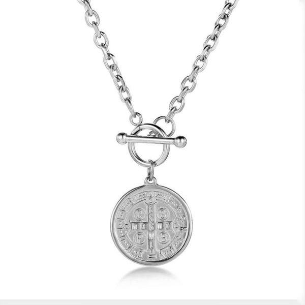 chains round geometric pendant couple necklace for men women nameplate stainless steel custom jewelry gift, Silver
chains round geometric pendant couple necklace for men women nameplate stainless steel custom jewelry gift, Silver