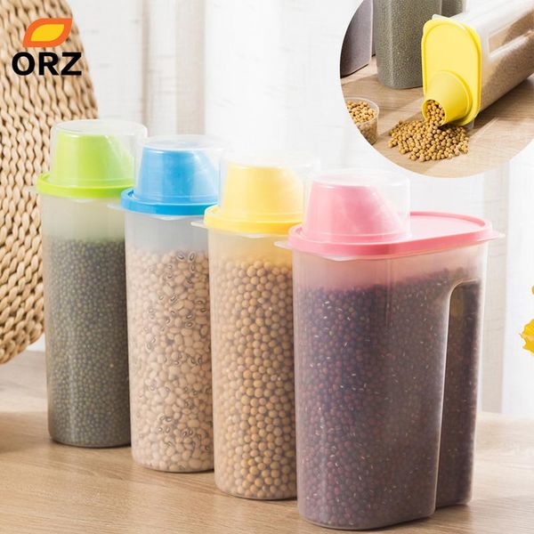 storage boxes & bins orz kitchen box cereal container 2.5l large plastic bean rice keeper flour sugar organizer
storage boxes & bins orz kitchen box cereal container 2.5l large plastic bean rice keeper flour sugar organizer