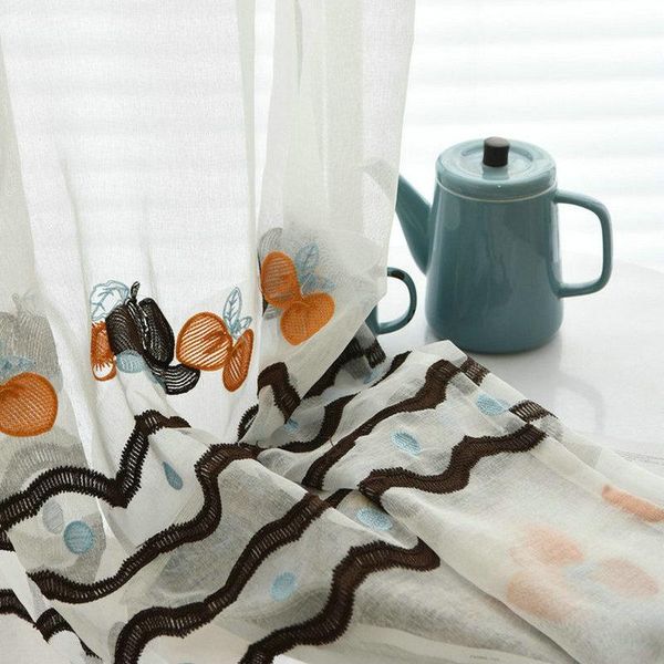 embroidered cherry water wave modern curtains drape panel sheer tulle for living room door kitchen bedroom kids curtain & drapes
embroidered cherry water wave modern curtains drape panel sheer tulle for living room door kitchen bedroom kids curtain & drapes