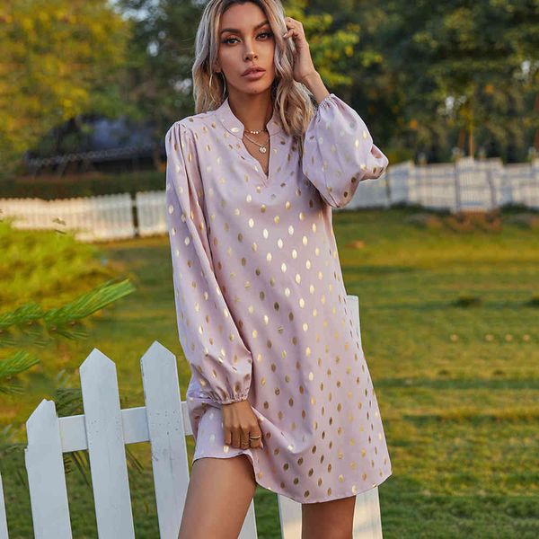 dress bronzing polka dot dress women 2021 lantern sleeve v neck ladies spring casual loose vintage black pink blue short dresses 3y9t, Black;gray
dress bronzing polka dot dress women 2021 lantern sleeve v neck ladies spring casual loose vintage black pink blue short dresses 3y9t, Black;gray