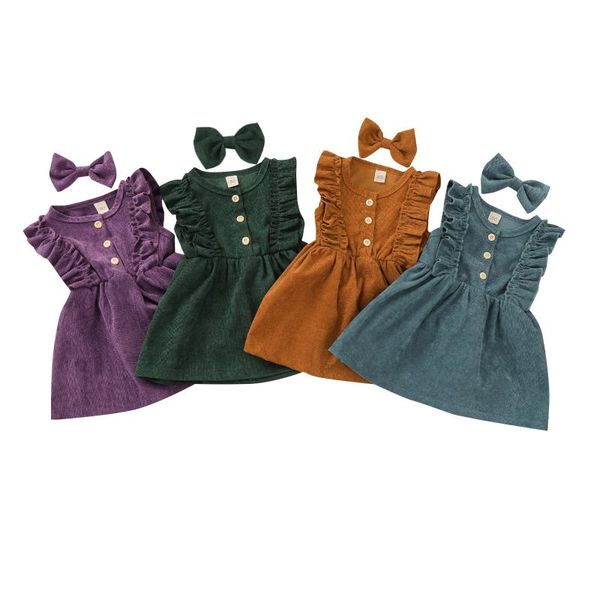 girl's dresses 2021 kids baby girls summer dress 2-piece outfit set sleeveless solid color dresses+bowknot hairpin clothes, Red;yellow
girl's dresses 2021 kids baby girls summer dress 2-piece outfit set sleeveless solid color dresses+bowknot hairpin clothes, Red;yellow