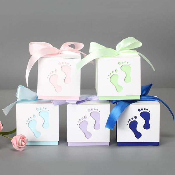 gift wrap 10pcs/lot 6*6*6cm baby foot shape laser cut paper candy boxes purple white pink bag wedding shower party favor
gift wrap 10pcs/lot 6*6*6cm baby foot shape laser cut paper candy boxes purple white pink bag wedding shower party favor