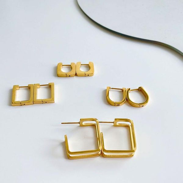 stud trendy gold plated stainless steel square earrings for women jewelry,minimalist earings woman birthday gift ear accessories, Golden;silver
stud trendy gold plated stainless steel square earrings for women jewelry,minimalist earings woman birthday gift ear accessories, Golden;silver