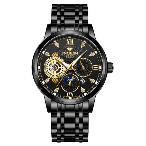 fashion mens watches with stainless steel sports calendar quartz watch men relogio masculino 2021 wristwatches, Slivery;brown
fashion mens watches with stainless steel sports calendar quartz watch men relogio masculino 2021 wristwatches, Slivery;brown