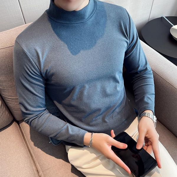men's t-shirts 2021 style male spring slim casual long sleeve t-shirts/men fashion collar pure color leisure t-shirt 3xl, White;black
men's t-shirts 2021 style male spring slim casual long sleeve t-shirts/men fashion collar pure color leisure t-shirt 3xl, White;black