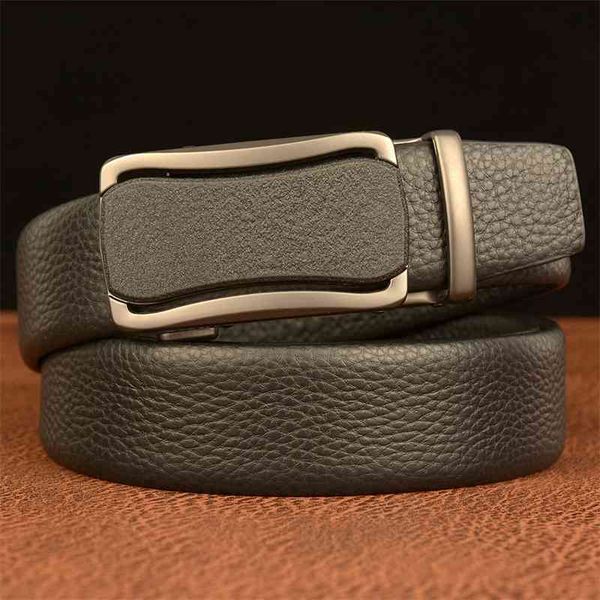 new matte automatic buckle men's layer cowhide business leisure final elderly dad personalized trouser belt, Black;brown
new matte automatic buckle men's layer cowhide business leisure final elderly dad personalized trouser belt, Black;brown