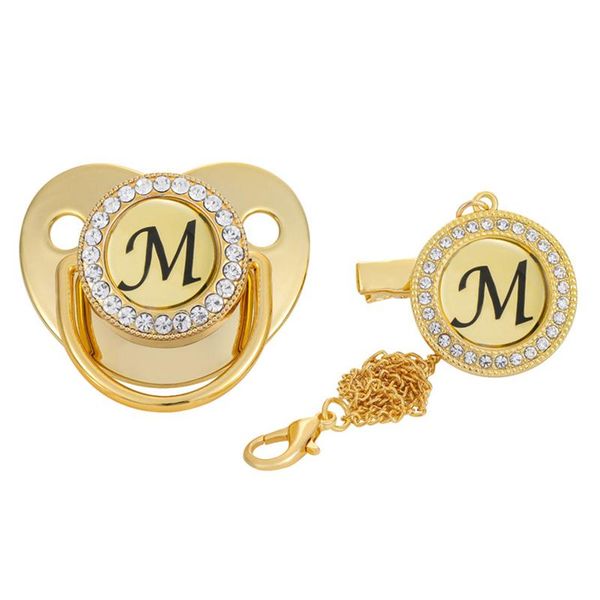 pacifiers# bling gold baby pacifier chain clip 26 name initial alphabet crystal born silicone nipple orthodontic soother
pacifiers# bling gold baby pacifier chain clip 26 name initial alphabet crystal born silicone nipple orthodontic soother
