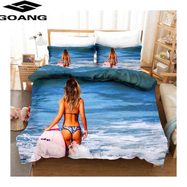 bedding sets ch-mic european and american style double duvet cover set pillowcases home textile woman surfing printed summer
bedding sets ch-mic european and american style double duvet cover set pillowcases home textile woman surfing printed summer