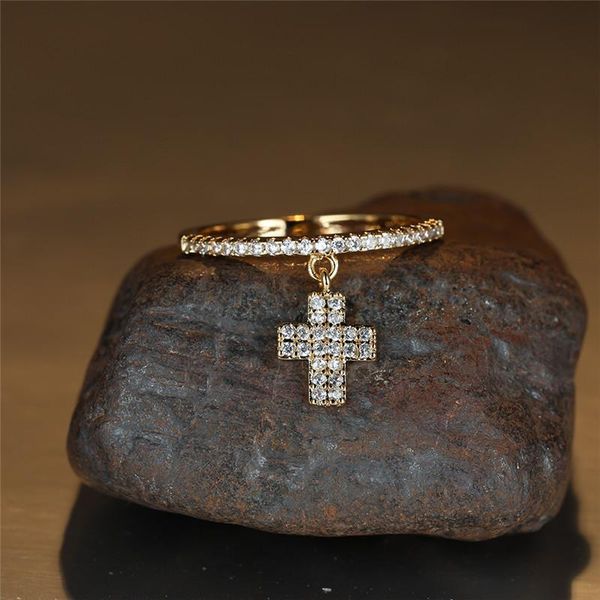 wedding rings dainty gold silver color ring white zircon classic cross pendant single row round small stone for women party, Slivery;golden
wedding rings dainty gold silver color ring white zircon classic cross pendant single row round small stone for women party, Slivery;golden