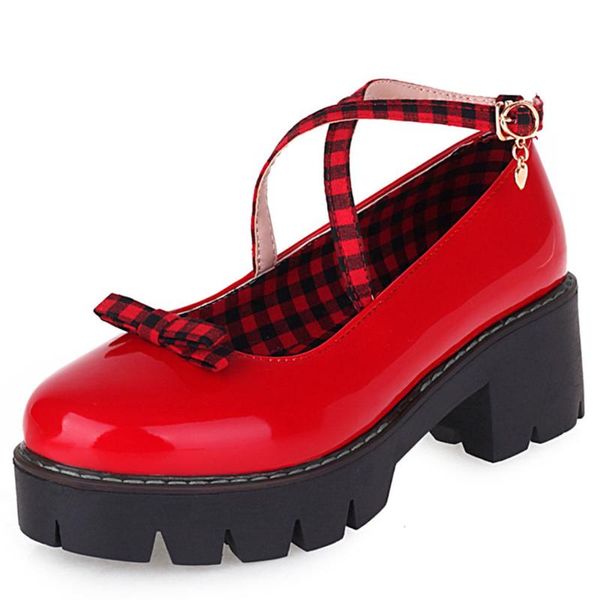 sweet girls round toe marry janed pumps chunky platform women stylish sewing lolita goth spring shoes woman dress, Black
sweet girls round toe marry janed pumps chunky platform women stylish sewing lolita goth spring shoes woman dress, Black