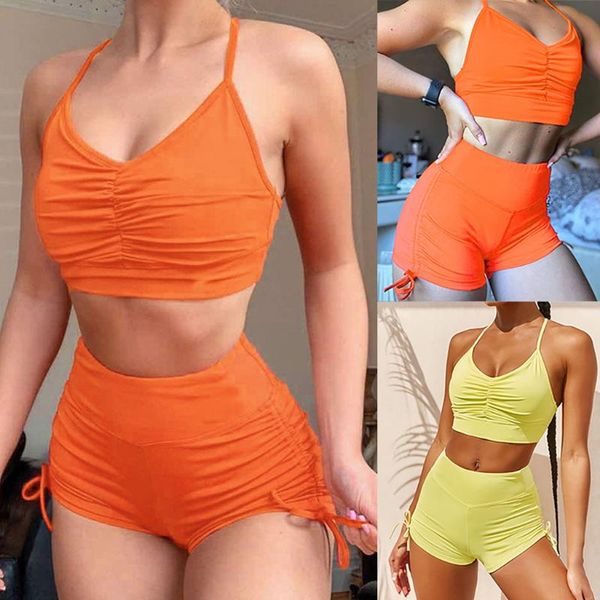 yoga outfits women 2 piece seamless set sleeveless summer crop shorts gym sport bra high waist tight leggings fitness sports suit, White;red
yoga outfits women 2 piece seamless set sleeveless summer crop shorts gym sport bra high waist tight leggings fitness sports suit, White;red