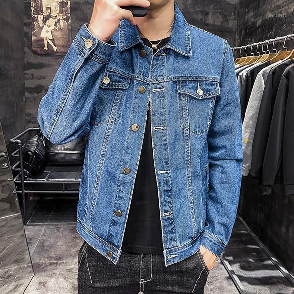 men's jackets denim jacket casual fashion slim coat cotton single-breasted lapel large size 5xl spring and autumn men, Black;brown
men's jackets denim jacket casual fashion slim coat cotton single-breasted lapel large size 5xl spring and autumn men, Black;brown