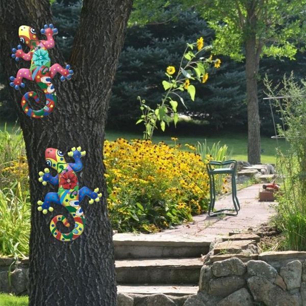 wall stickers 2pcs metal gecko decor art craft sculptures lizard for outdoor backyard porch lawn fence garden decoration
wall stickers 2pcs metal gecko decor art craft sculptures lizard for outdoor backyard porch lawn fence garden decoration