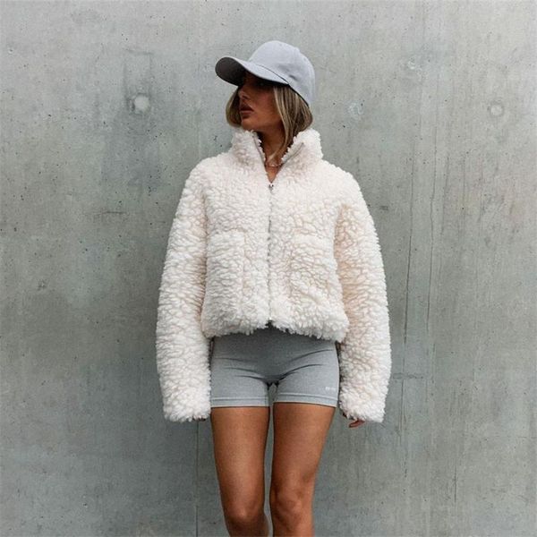 women's fur & faux women teddy coat luxurious fluffy sherpa fleece short winter streetwear jacket, Black
women's fur & faux women teddy coat luxurious fluffy sherpa fleece short winter streetwear jacket, Black