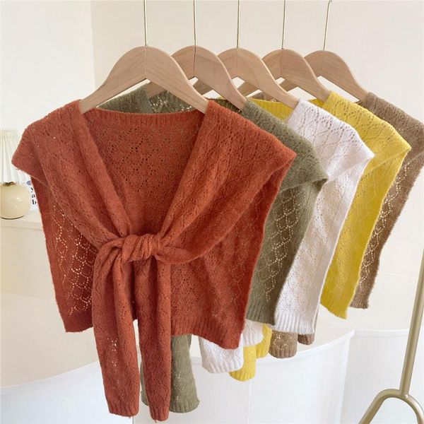 bow ties linbaiway knitted fake collars for women sweater shoulder wrap blouse detachable shirt collar false accessories, Black;gray
bow ties linbaiway knitted fake collars for women sweater shoulder wrap blouse detachable shirt collar false accessories, Black;gray