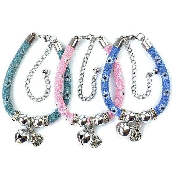 cat collars & leads fashion print flowers pet bell adjustable kitten small medium cute cats calico necklace with bells products for pets
cat collars & leads fashion print flowers pet bell adjustable kitten small medium cute cats calico necklace with bells products for pets