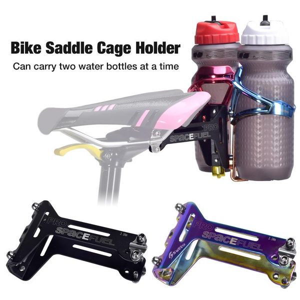 bike saddle cage holder lightweight water bottles bicycle seat rear double bottle extension bracket & cages
bike saddle cage holder lightweight water bottles bicycle seat rear double bottle extension bracket & cages