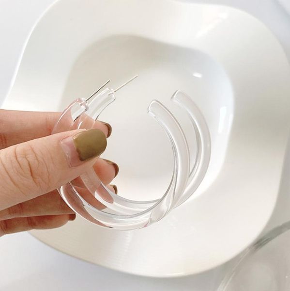 hoop & huggie fashion pierced vntage transperant circle earrings jewelry wholesale c shape for women, Golden;silver
hoop & huggie fashion pierced vntage transperant circle earrings jewelry wholesale c shape for women, Golden;silver