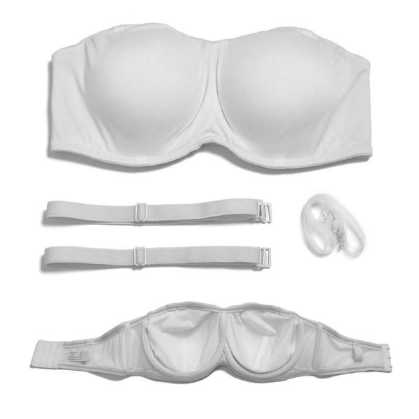 bras ybcg push up women bra padded underwire convertible lingerie solid white non-slip strapless underwear big cup gather strength, Red;black
bras ybcg push up women bra padded underwire convertible lingerie solid white non-slip strapless underwear big cup gather strength, Red;black