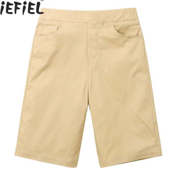 kids girls comfortable flat-front with elastic back waistband pull-on mid-thigh length shorts for summer casual party, Black
kids girls comfortable flat-front with elastic back waistband pull-on mid-thigh length shorts for summer casual party, Black