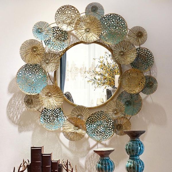 decorative objects & figurines simple european style round mirror living room lotus leaf border wall-hanging hallway sofa corridor wall hang
decorative objects & figurines simple european style round mirror living room lotus leaf border wall-hanging hallway sofa corridor wall hang