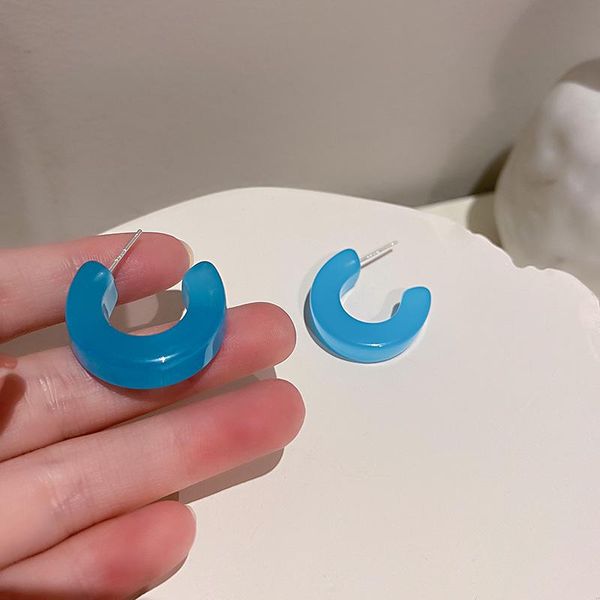 stud candy colors c shape earrings for women korean 2021 fashion acrylic female trendy delicate jewelry ear studs, Golden;silver
stud candy colors c shape earrings for women korean 2021 fashion acrylic female trendy delicate jewelry ear studs, Golden;silver