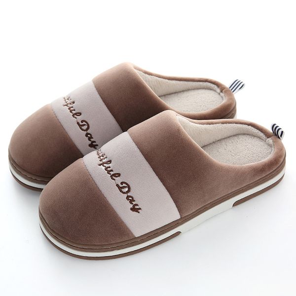 new mens plush home slipper stripe letter printed autumn winter soft furry slipper bedroom house shoes men couples slip on new, Black
new mens plush home slipper stripe letter printed autumn winter soft furry slipper bedroom house shoes men couples slip on new, Black