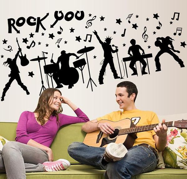 wall stickers rock band music room decorative decals sticker creative livingroom bedroom gamer musical notes decoration mural
wall stickers rock band music room decorative decals sticker creative livingroom bedroom gamer musical notes decoration mural